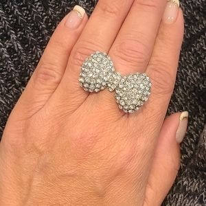 Crystal Bow Ring